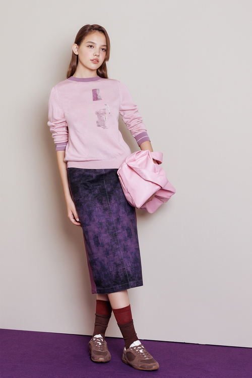 紫霧層韻多工藝裙