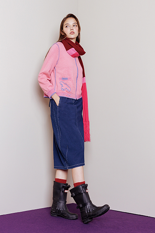 毛海保暖針織外套