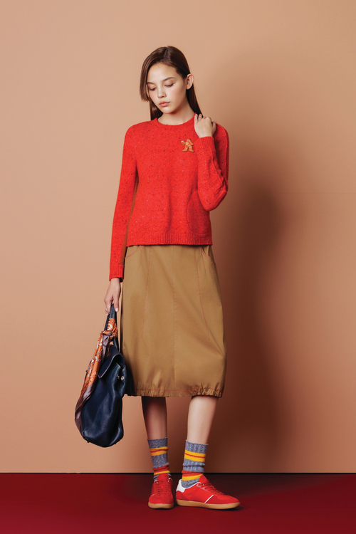 聖誕薑餅保暖針織上衣