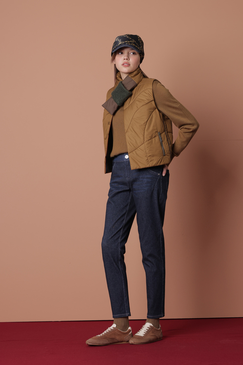 親膚針織牛仔褲