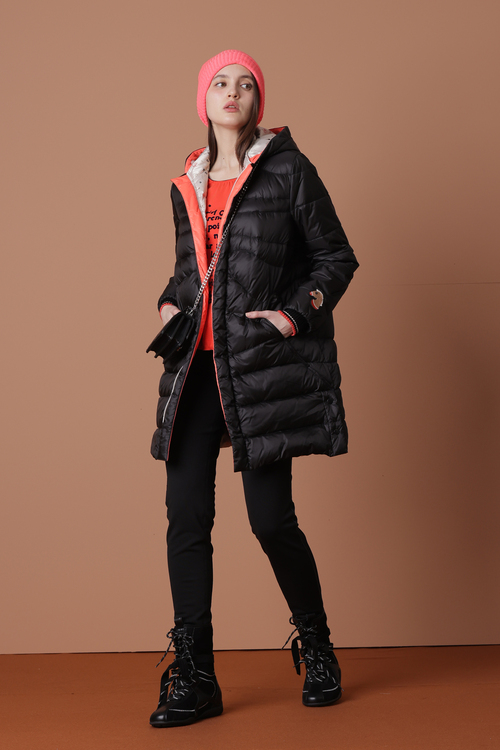 超彈刷毛合腿褲