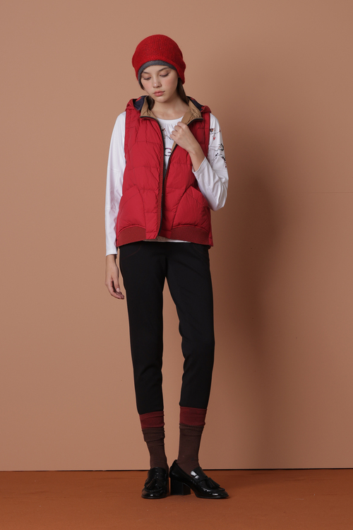 刺繡四面彈貼腿褲