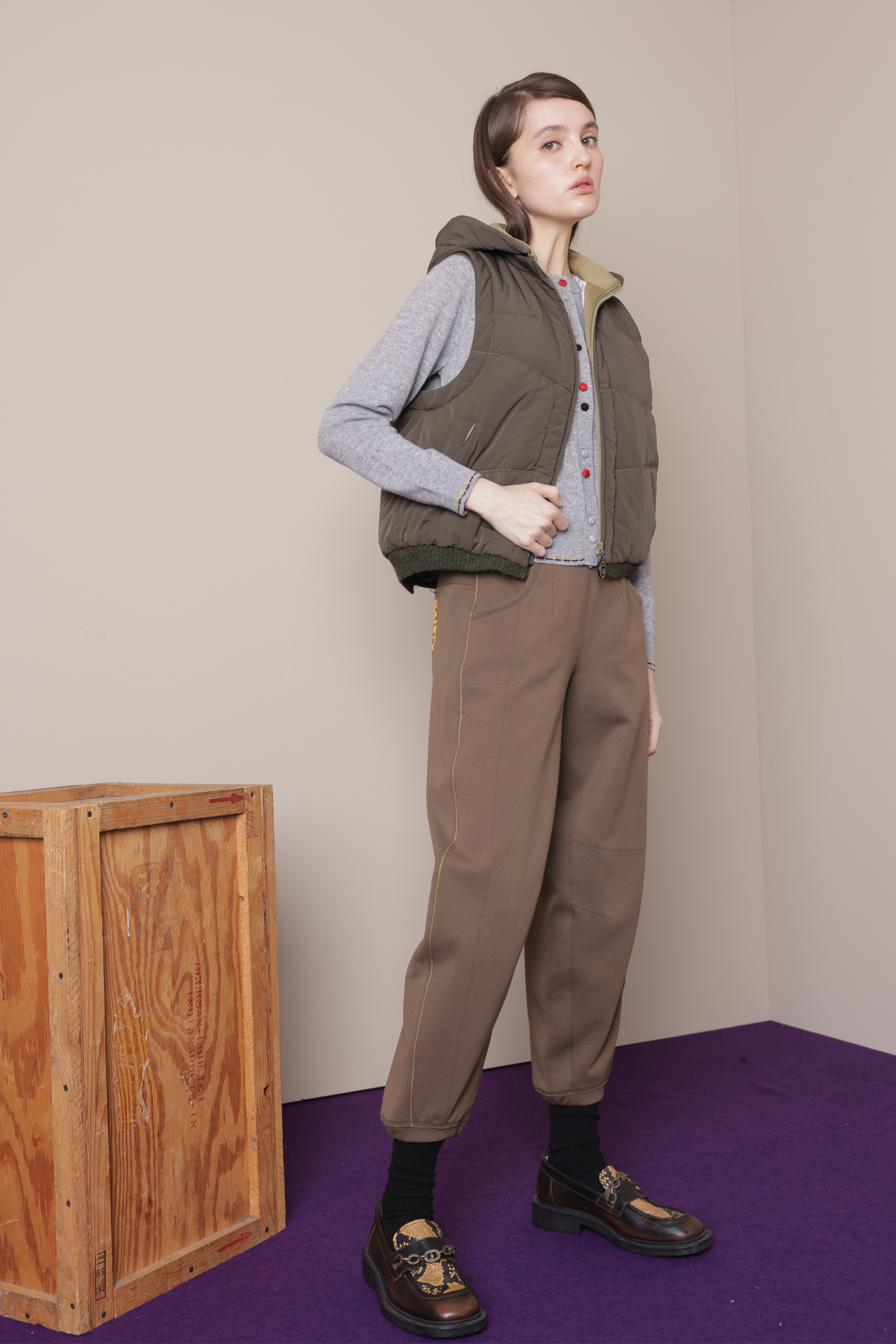 經典羊毛針織外套